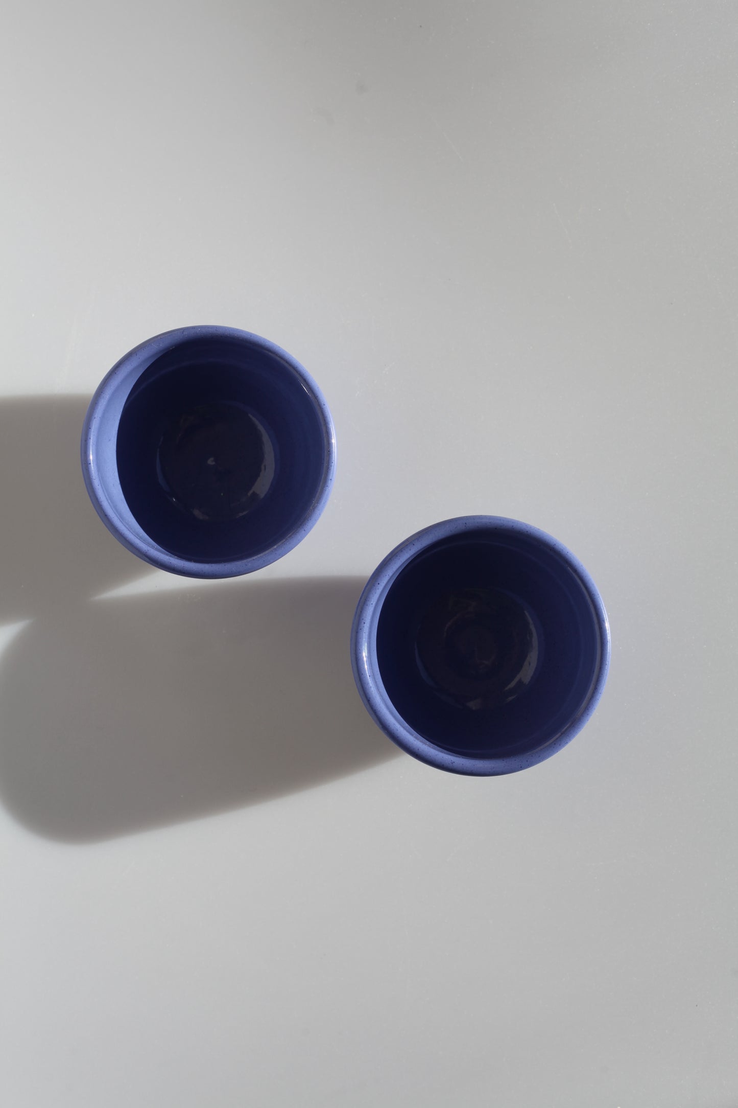 Blauwe kommetjes