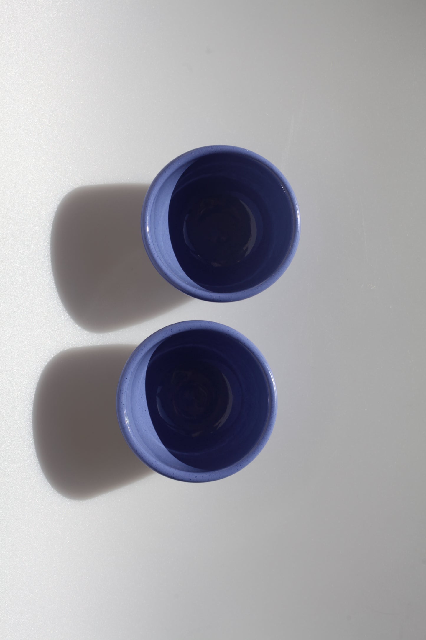 Blauwe kommetjes