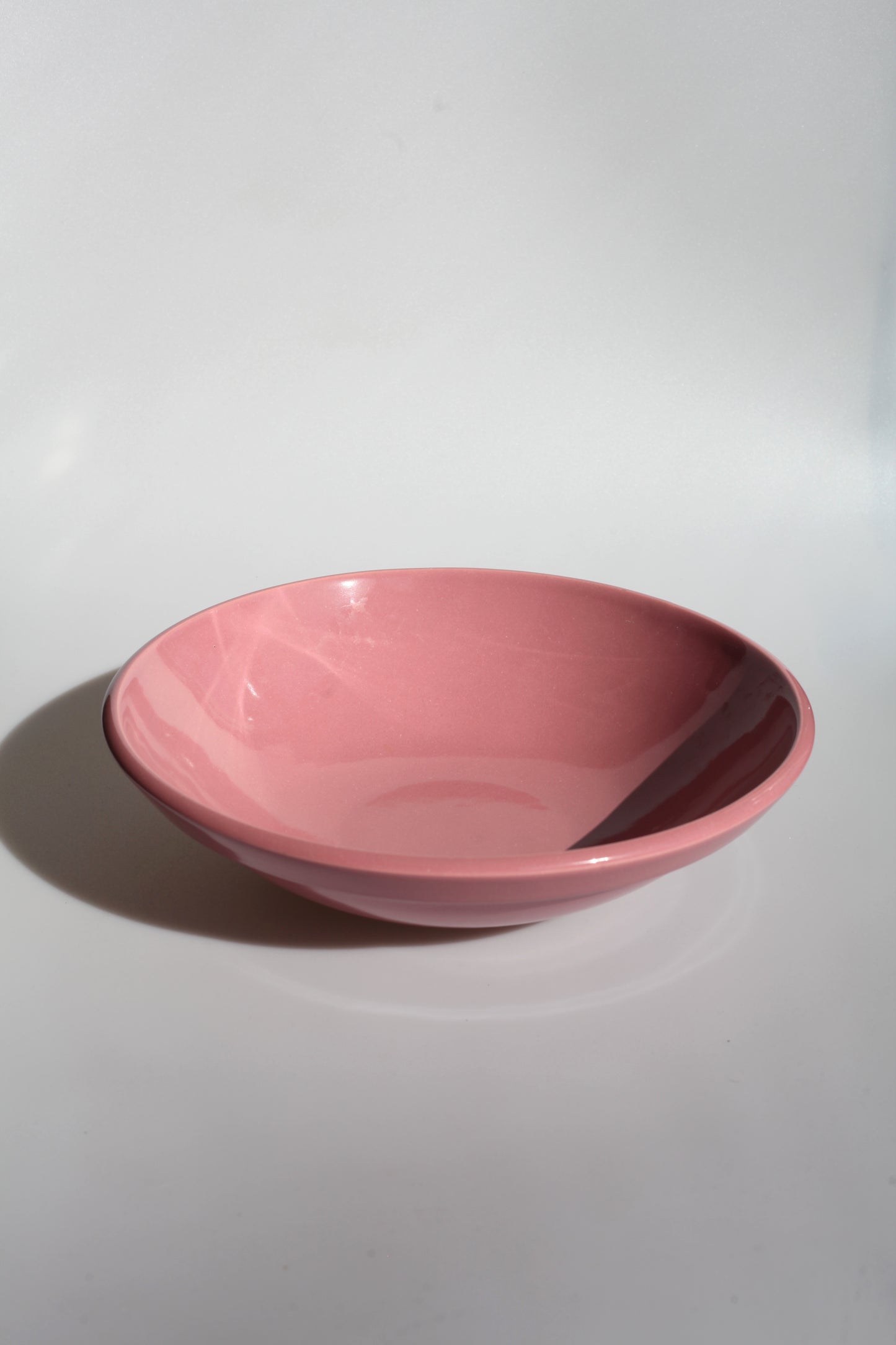 Grote roze schaal
