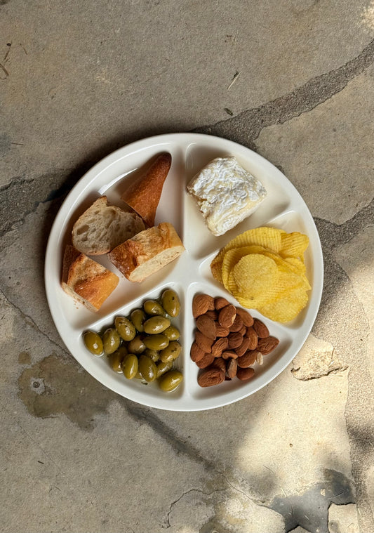 Keramiek snackplate