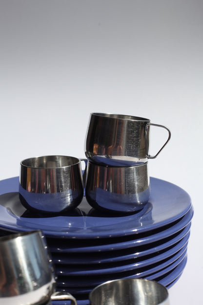 Stainless steel coffee cups