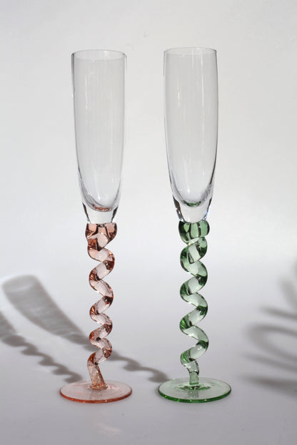 Flutes met swirl
