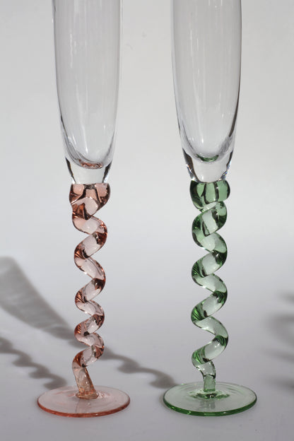 Flutes met swirl