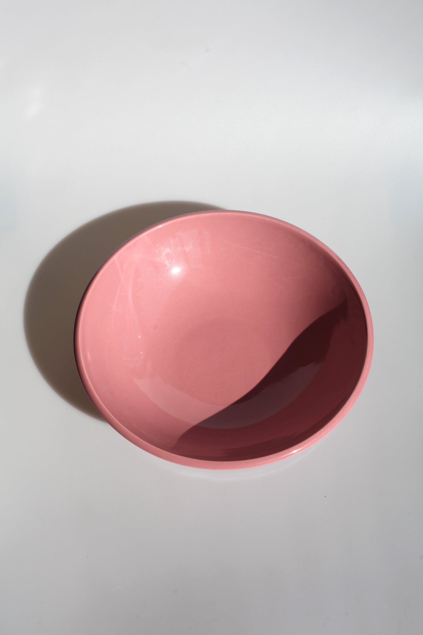 Grote roze schaal